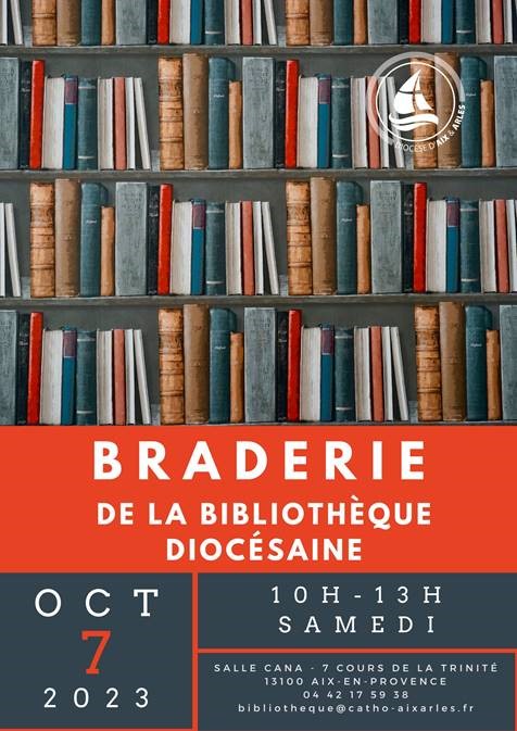 Braderie Bibliothèque diocésaine