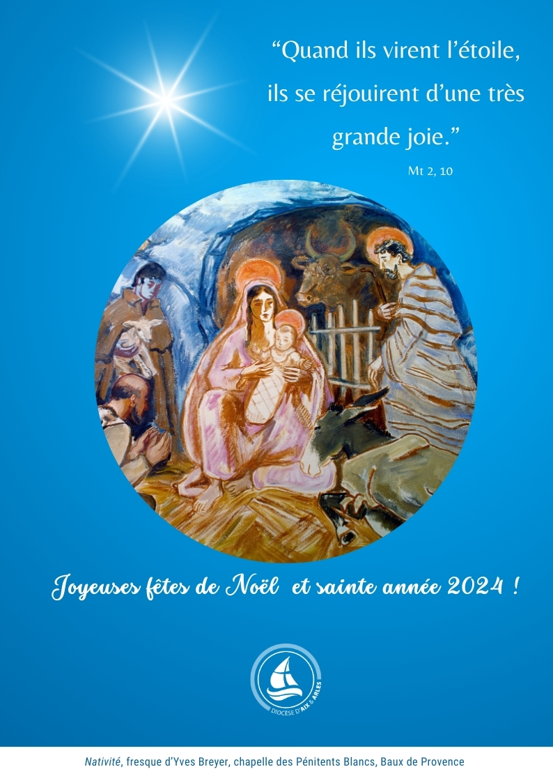 Message de Noël 2023 de Mgr Christian Delarbre